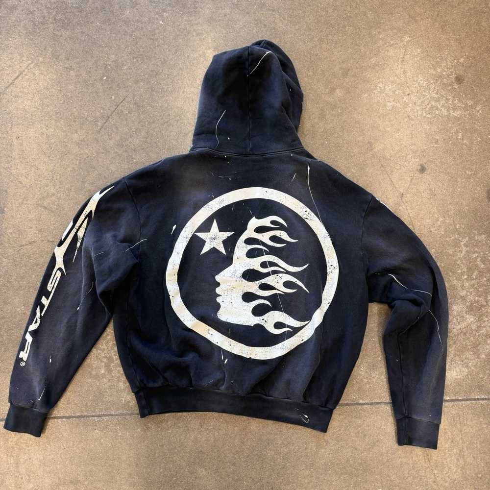 Hellstar X Complexcon 2024 Exclusive Flame Hoodie - image 2